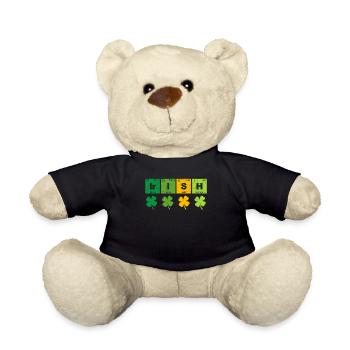 Lustige St. Patricks Day Wissenschaft Lehrer Irish - Teddy - Schwarz - Vorne