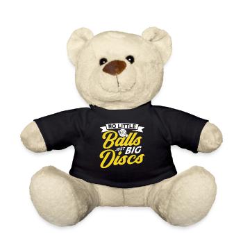 Discus Throw Discus Thrower Gift - Teddy Bear - black - Front