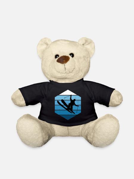 Ski Freestyle Slopestyle Freestyle Ski Hommes - Nounours - noir