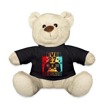 27 Jahre Geburtstagsshirt Zocker Gamer 27. - Teddy - Schwarz - Vorne