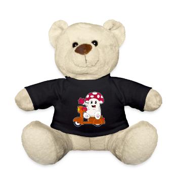 Pilz Scooter - Teddy Bear - black - Front