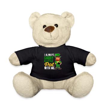 J’ai toujours un petit pot d’irlandais - Nounours - noir - Devant