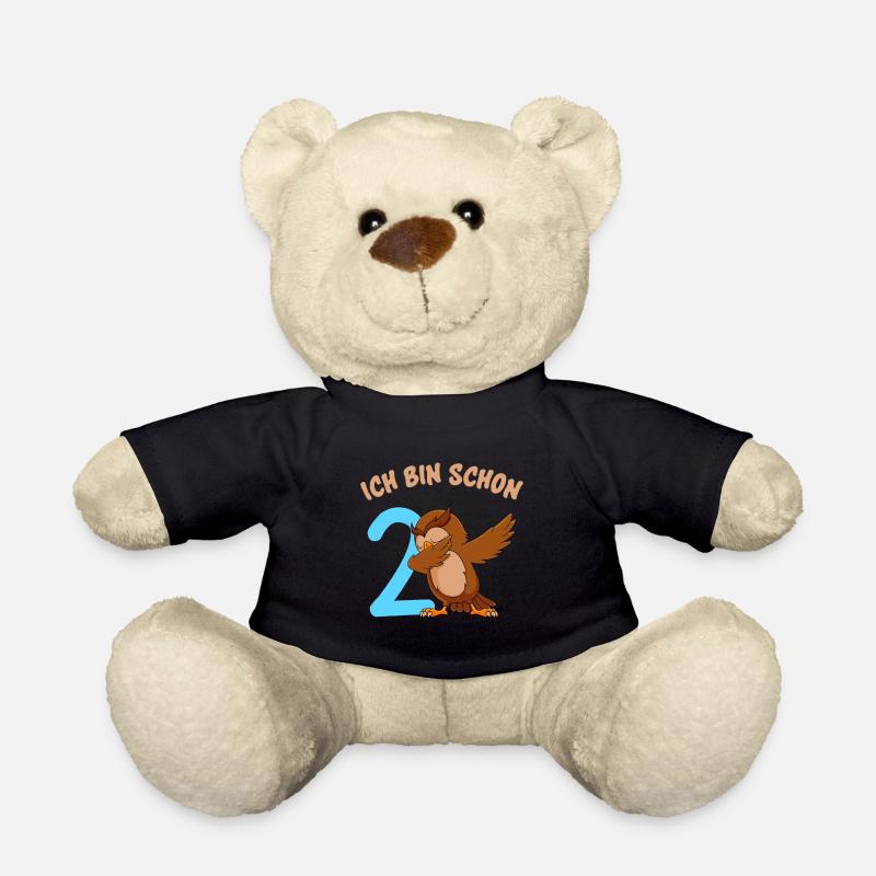Ich bin schon 2 Jahre 2. Geburtstag - Teddy - Schwarz