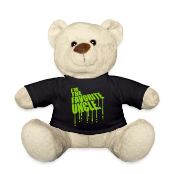 im the favorite uncle - Teddy - Schwarz - Vorne