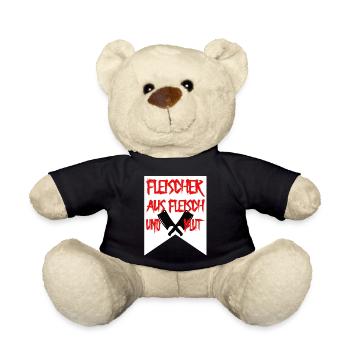 Fleischer aus Fleisch und Blut - Teddy - Schwarz - Vorne