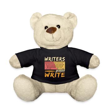 Book Author - Writers Gonna Write - Teddy - Schwarz - Vorne
