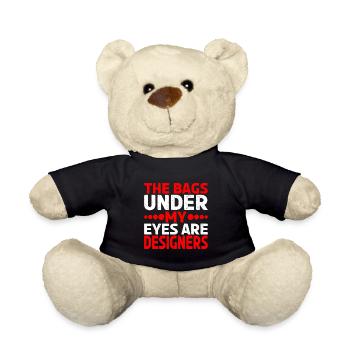 The Bags Under My Eyes Are Designers 9 - Teddy - Schwarz - Vorne