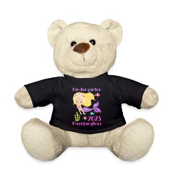 Kindergarten 2023 Meer Frau Mädchen Tochter Kita - Teddy - Schwarz - Vorne