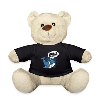 Whale Hello There - Teddy - Schwarz - Vorne