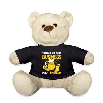 Lemonade Stand Lemon Juice Lemonade Shop - Teddy Bear - black - Front