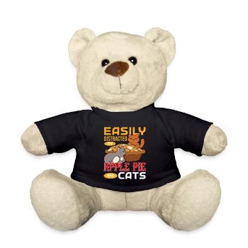 Apple pie - Teddy Bear - black - Front