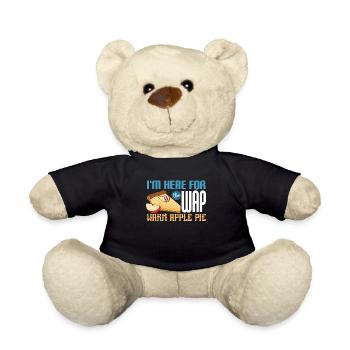 Apple pie - Teddy Bear - black - Front