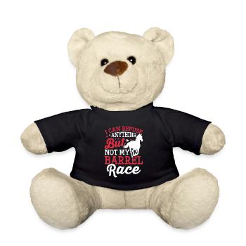 I can refuse everything - Barrel Equestrians - Teddy Bear - black - Front