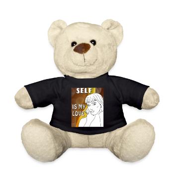 MME SELF EST MON AMOUR - Nounours - noir - Devant