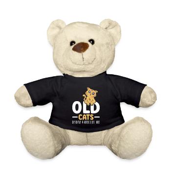 Abandoned Pets Old Cats Deserve Adopt Animal Lover - Teddy - Schwarz - Vorne