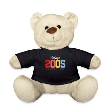 18 ans millésime 2005 rétro 18ème anniversaire - Nounours - noir - Devant