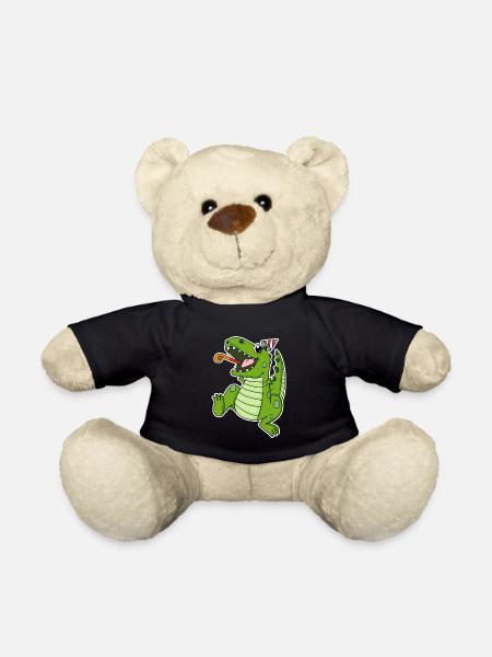 Dino Party - Teddy - Schwarz