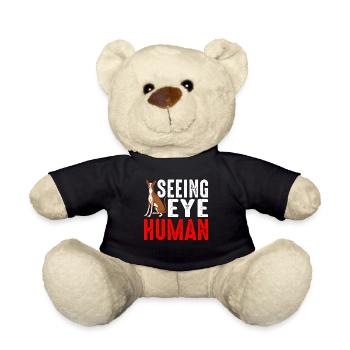 Seeing Eye Human 21 - Teddy Bear - black - Front