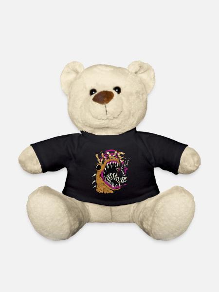 Wie bitte furchterregende Kreatur Wie bitte furcht - Teddy - Schwarz
