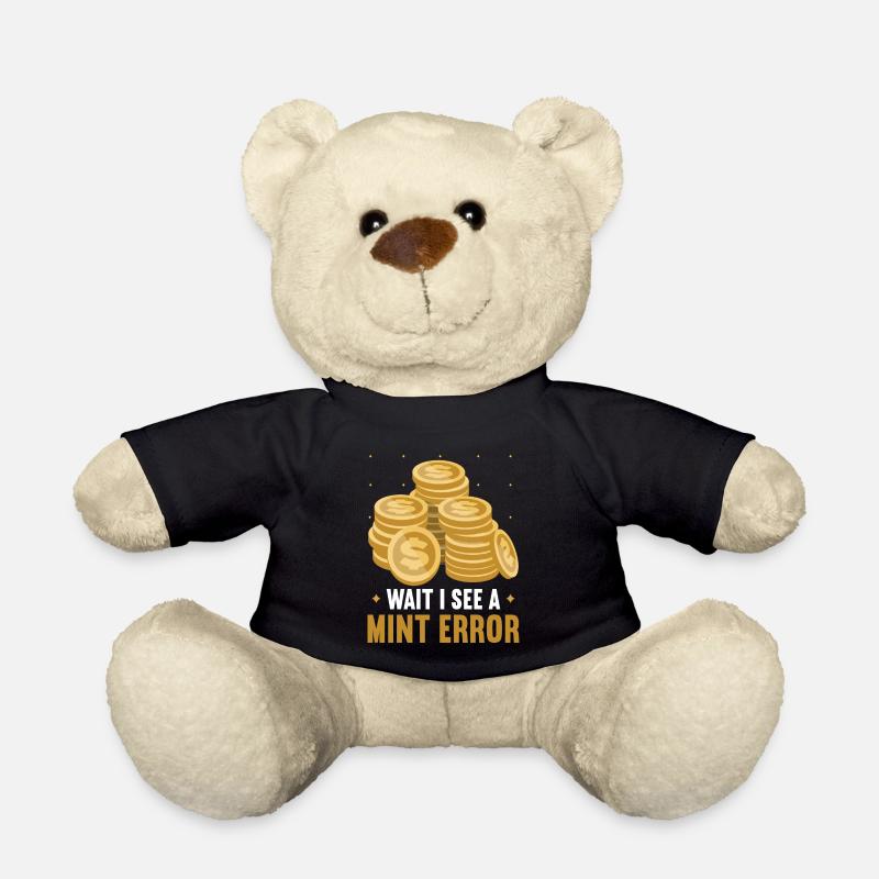 Warte, ich sehe einen Minzfehler - Teddy - Schwarz