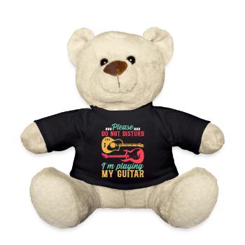Bass Guitarist I Please Do Not Disturb I'm Playing - Teddy - Schwarz - Vorne