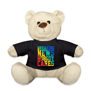 Breaking News, Nobody Cares 20 - Teddy - Schwarz - Vorne