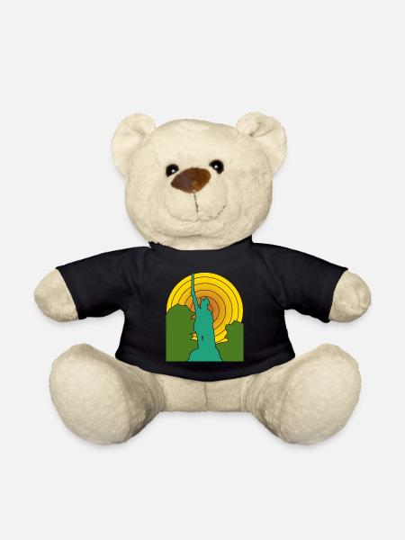 Hermannsdenkmal retro Detmold - Teddy - Schwarz