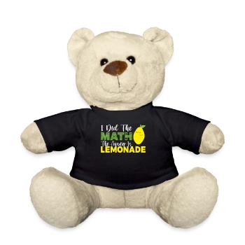 Limonade Geschenkideen - Teddy - Schwarz - Vorne