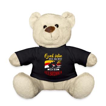 Egal Wie Geil Du Bist Ich Bin Heilbronner - Teddy - Schwarz - Vorne