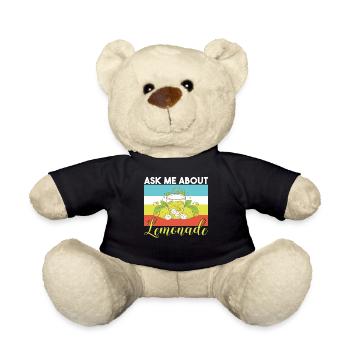 Limonade Geschenkideen - Teddy - Schwarz - Vorne