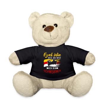 Egal Wie Geil Du Bist Ich Bin Schweriner - Teddy - Schwarz - Vorne