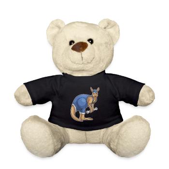 Atelier de Clés Mécaniques Kangourou - Nounours - noir - Devant