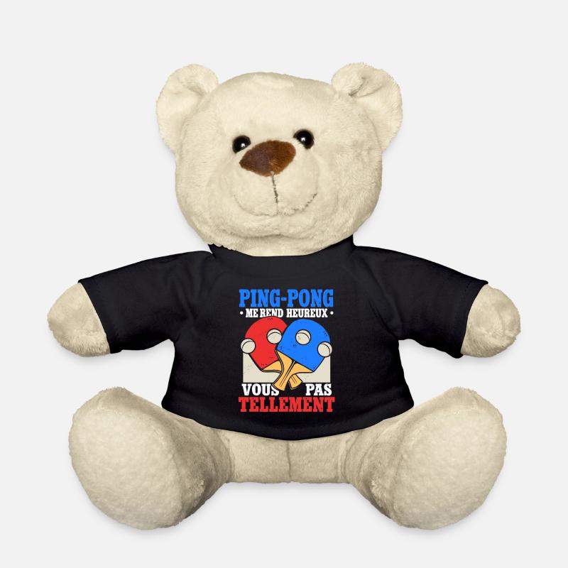 Ping Pong | Tennis De Table - Nounours - noir