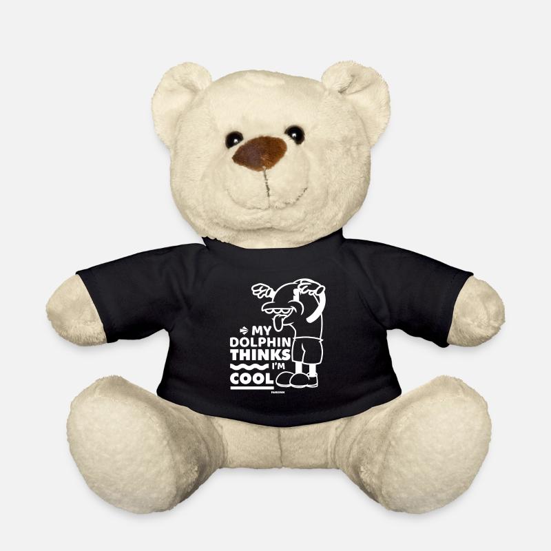 Delfin - Teddy - Schwarz