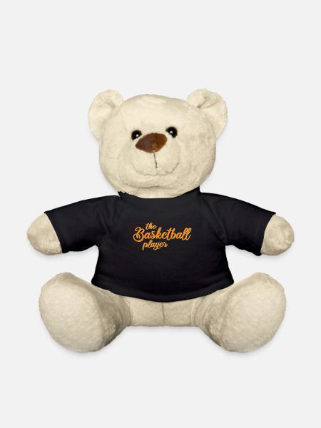 of basketball players - Teddy Bear - black