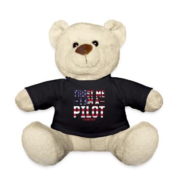 Drôle de pilote de drone - Croyez-moi, je suis un pilote un drone - Nounours - noir - Devant