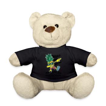 tamponner l’ananas - Nounours - noir - Devant