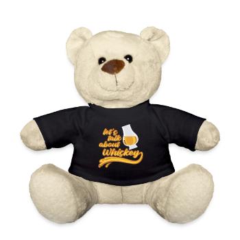 Let's talk about Whiskey - Teddy Bear - black - Front