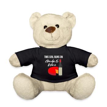 Gouda design pour fromagerie laitière et fromage Gouda - Nounours - noir - Devant