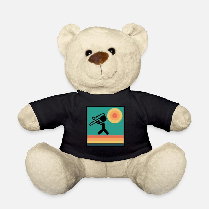 Posaune Posaunist Posaunen - Teddy - Schwarz