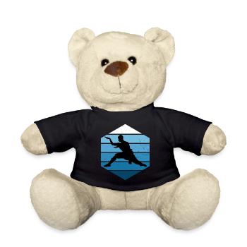 Kungfu Herren Kung Fu Kampfsport Wushu Damen - Teddy - Schwarz - Vorne