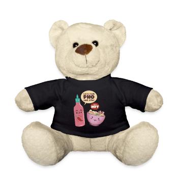 Pho Each Other That's Hot Vietnamese Soup - Teddy Bear - black - Front