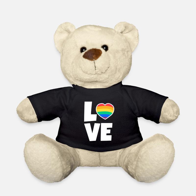 Valentine's day, Valentine's day, Valentine's day, - Teddy Bear - black