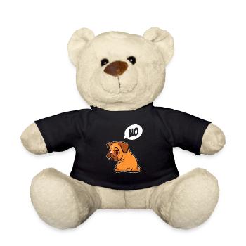 Non, je n’ai rien à faire - Carlin - dire - Nounours - noir - Devant