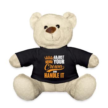 Ajustez votre couronne et manipulez-la 4 - Nounours - noir - Devant