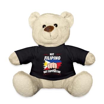 Pas philippin mais touristique de soutien - Nounours - noir - Devant