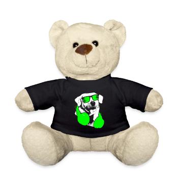 Labrador Hundeliebe Hundefans Kopfhörer Hund Labra - Teddy - Schwarz - Vorne