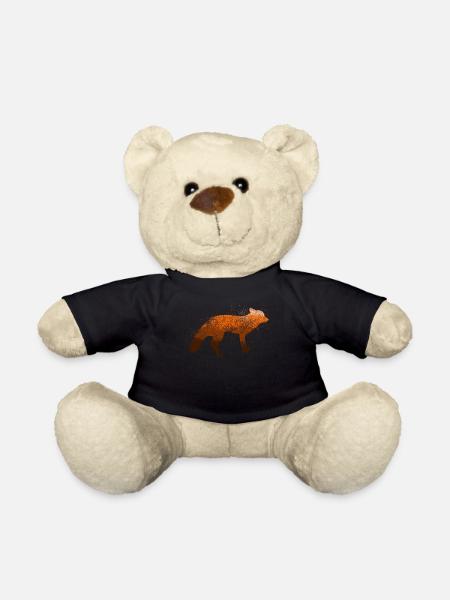 Renard - Nounours - noir