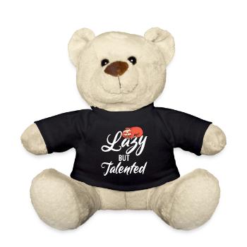 Faultier Liebhaber Faultier Geschenk - Teddy - Schwarz - Vorne