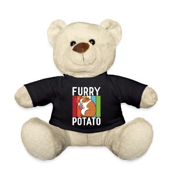 Hamster Liebhaber Hamster Geschenk - Teddy - Schwarz - Vorne